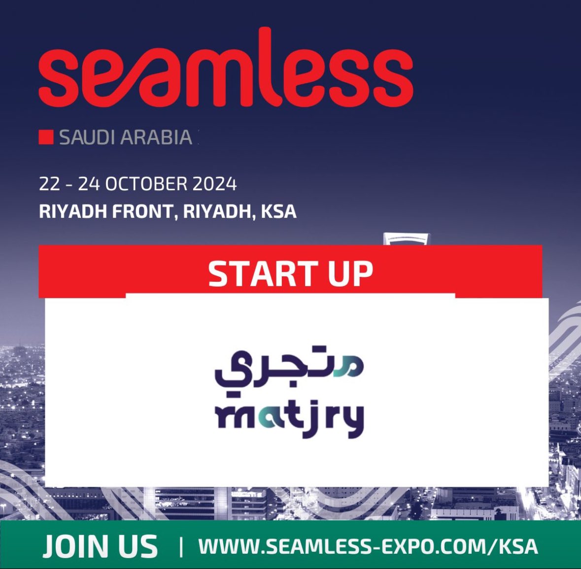 MatjrySA's tweet photo. Excited to join #SeamlessKSA! 💼📱 Metjary offers ease of use, multi-device compatibility, diverse payment options, comprehensive management, and competitive pricing. https://t.co/r5qPhRsxuB