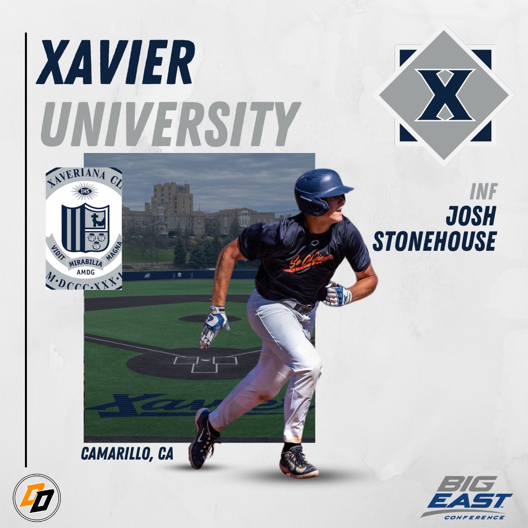 Congratulations to Josh Stonehouse (‘25) on his commitment to Xavier University! #GoMusketeers <a href="/JoshStoney25/">Josh Stonehouse</a> 

#DudesOnly | #DudeDayCommit