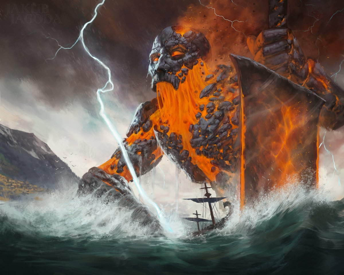 Surtr Rising Surtr Is A Fire Giant In Norse Mythology Known For His 