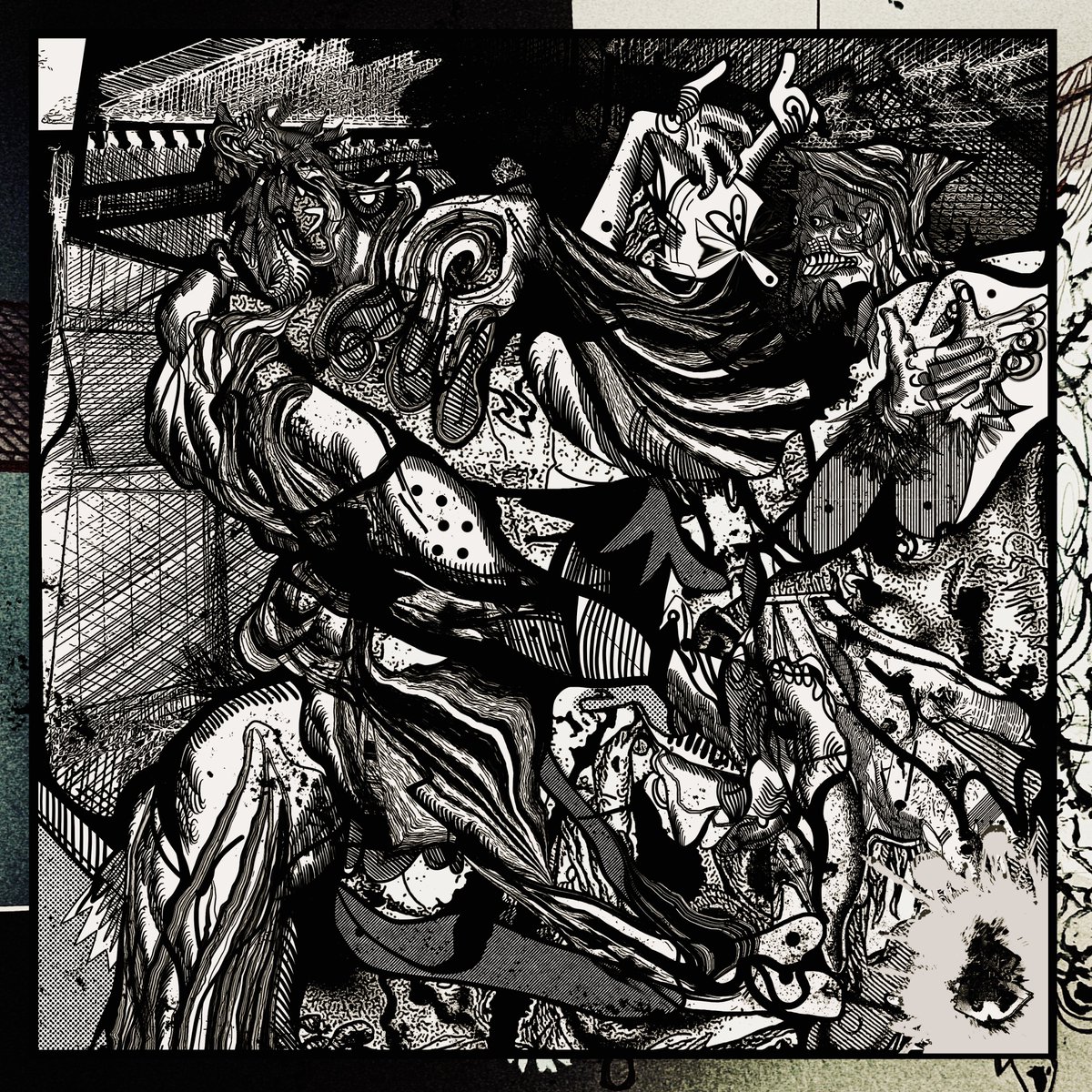 ZDX_inking's tweet photo. De Que - I Told You.

Right There, Right There - Before The Cell.

#drawing #dibujo #ilustration #inking #ink #inktober #inktober2024 #underground #alternative #experimental #tinta #digitaldrawing #blackandwhite https://t.co/MRPQkoRjn7