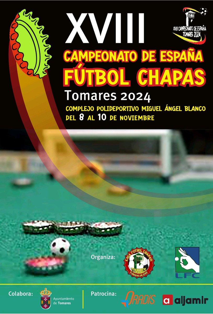 Sólo faltan 15 días para nuestro Campeonato de España 🇪🇸
Muy ilusionados a la vez que muy comprometidos para que todo esté a la altura de los grandísimos jugadores que vendrán de todas partes de la geografía de nuestro país.
No hace mucho era una utopía, ahora es una realidad.