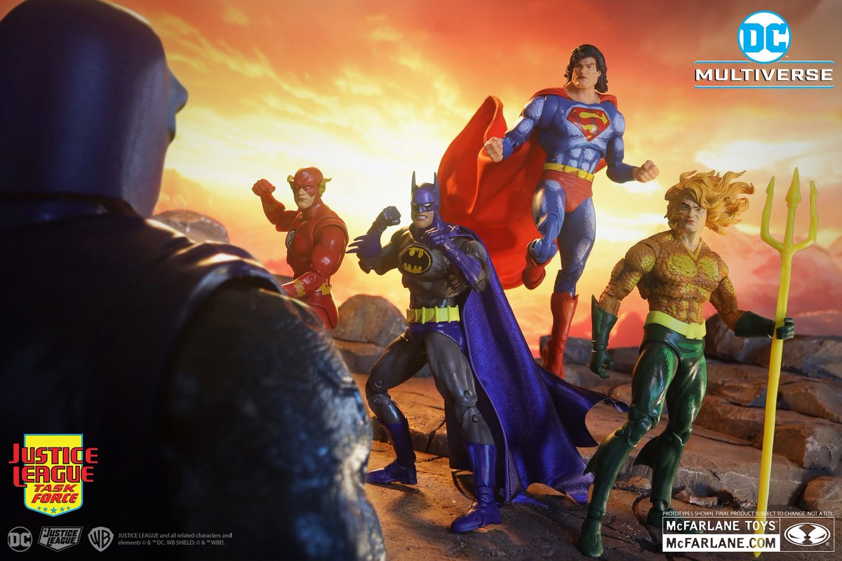 HeroesToys's tweet photo. Superman, The Flash, Aquaman & Batman based on the Justice League Task Force video game launch for pre-order TOMORROW at select retailers! Collect them ALL to assemble DARKSEID.
#DCMultiverse #Superman #TheFlash #Aquaman #Batman #JusticeLeagueTaskForce #Darkseid #DCComics https://t.co/QqQpq3f4VO