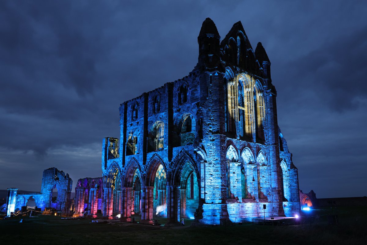 The wonderful Illuminated Whitby Abbey and a few scares!....<a href="/TheScarboroNews/">The Scarborough News</a> <a href="/yorkshirepost/">The Yorkshire Post</a> <a href="/EnglishHeritage/">English Heritage</a> @WhitbyAbbey <a href="/VisitWhitby/">Visit Whitby</a> <a href="/visitnorthyork/">North Yorkshire</a>  #whitby