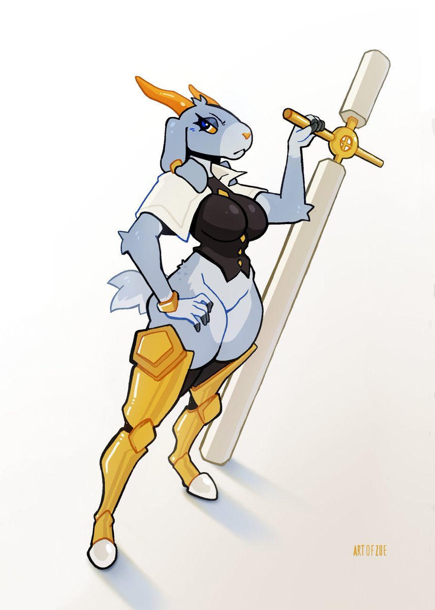 My goat +pseudoregalia outfit? Sure!