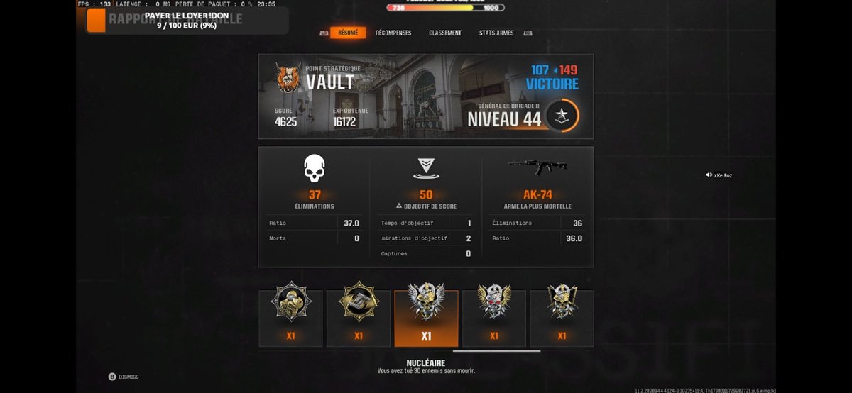 RRaavageVM's tweet photo. Première nucléaire !! incroyable ce jeu
Merci @TheKairi78 pour le coaching parfait https://t.co/CUthza3omi