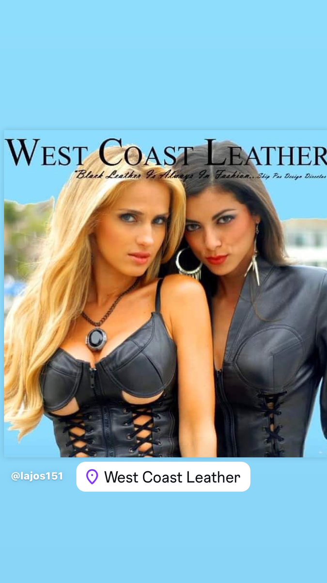 PasSkip's tweet photo. The West Coast Leather San Francisco Corset Collection by American Fashion Designer @PasSkip Treat someone special to our beautiful crafted leather specialty clothing since 2003 https://t.co/12YpMYi1UU