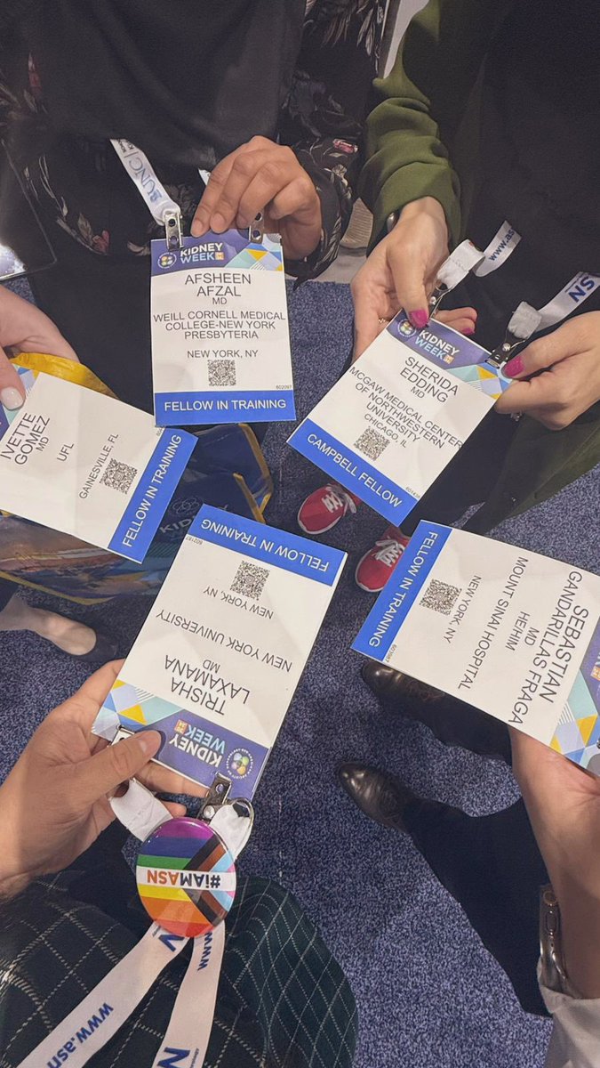 Lincoln Med Nephrons reunited at #KidneyWk! ❤️