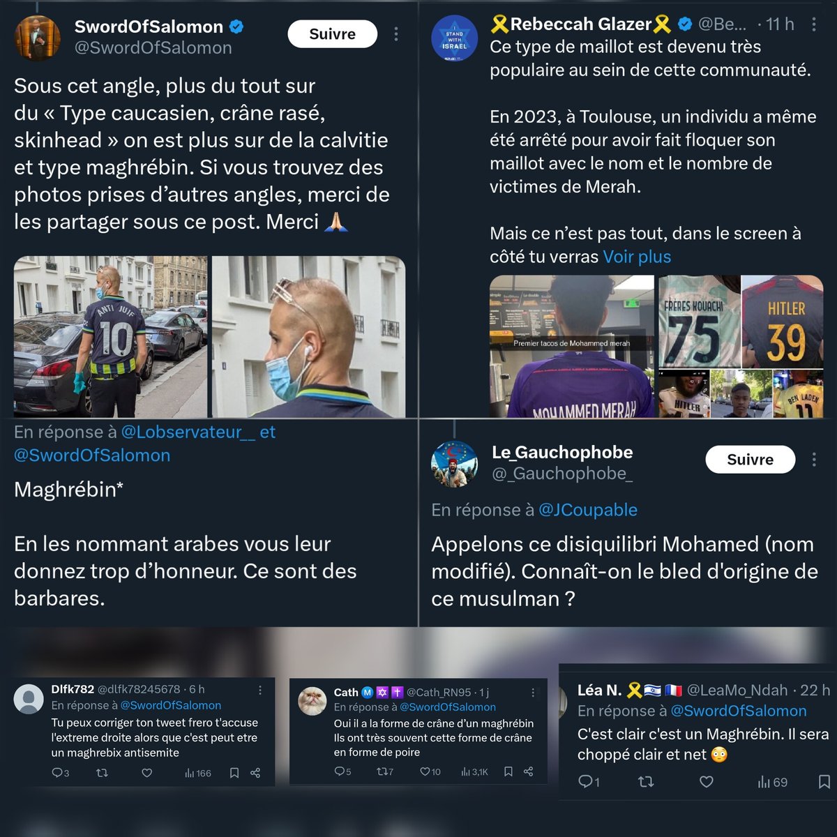 🇨🇵 FLASH - Ces derniers jours, de nombreux internautes ont vivement pris à partie les Maghrébins après la diffusion de cette image.

Cette personne s'est rendue aux autorités, et il a été confirmé qu'elle n'est pas d'origine Maghrébine. Depuis lors, l'affaire n'est plus évoquée.