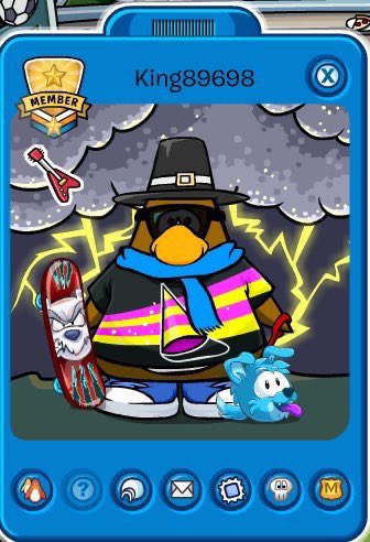 ThatPenguinGame's tweet photo. 8 years ago today, King89698 was named Penguin of the Week, a bittersweet honour as the player behind the penguin had passed away just days earlier. In a touching show of support, friends from the Club Penguin community came together to nominate him for POTW. Waddle on, King! https://t.co/PZASKzEHtz
