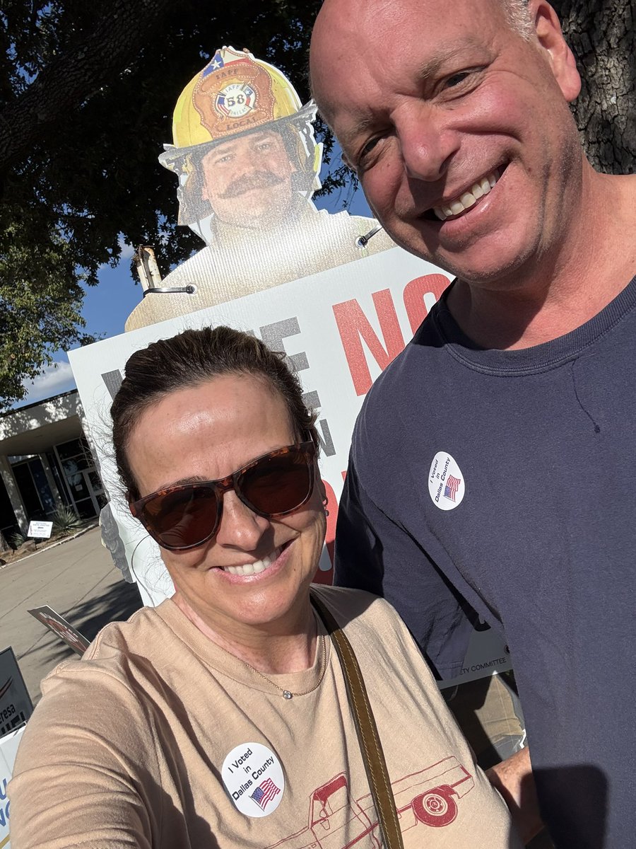 Barry and I just voted! Go to the bottom of your ballot to vote AGAINST Props S, T, and U!
PS-Even 54 y/o ❤️ stickers!!!