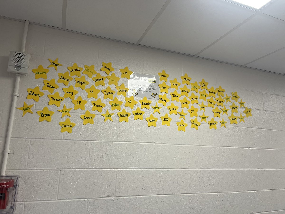 DrBryson23's tweet photo. Setting goals with our students & celebrating student achievement! #proficient/distinguished
💙🐾 ⭐️ https://t.co/HiYodb0yhC
