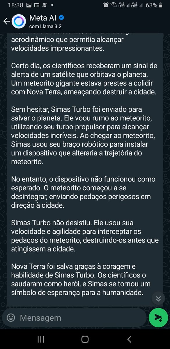 Simas Turbo, o herói de Nova Terra #iA #meta