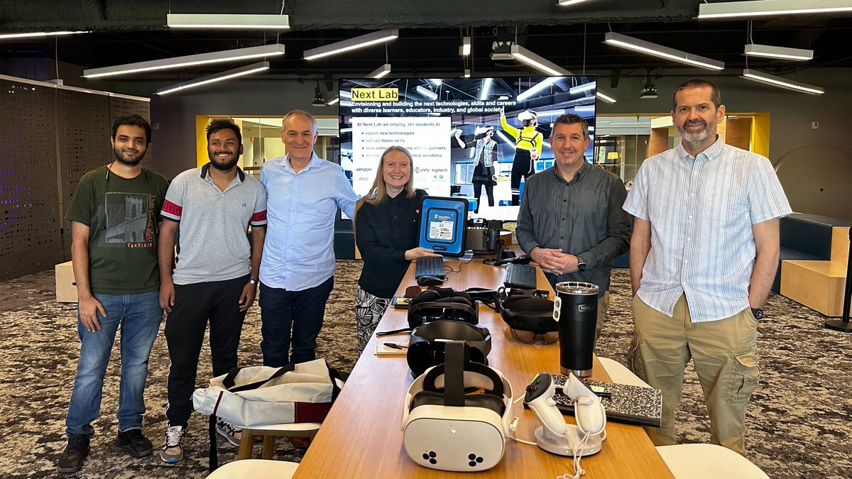 ASU SolarSPELL Initiative (@solarspell) on Twitter photo We had a fantastic visit with ASU Next Lab today discussing how we can collaborate to bring the power of AI technologies to offline communities. We are so excited about the future of this partnership and what we might accomplish together!
<a href="/ASU/">Arizona State University</a> <a href="/ASU_SFIS/">ASU School for the Future of Innovation in Society</a>
#1innovation #OfflineAI We had a fantastic visit with ASU Next Lab today discussing how we can collaborate to bring the power of AI technologies to offline communities. We are so excited about the future of this partnership and what we might accomplish together!
<a href="/ASU/">Arizona State University</a> <a href="/ASU_SFIS/">ASU School for the Future of Innovation in Society</a>
#1innovation #OfflineAI