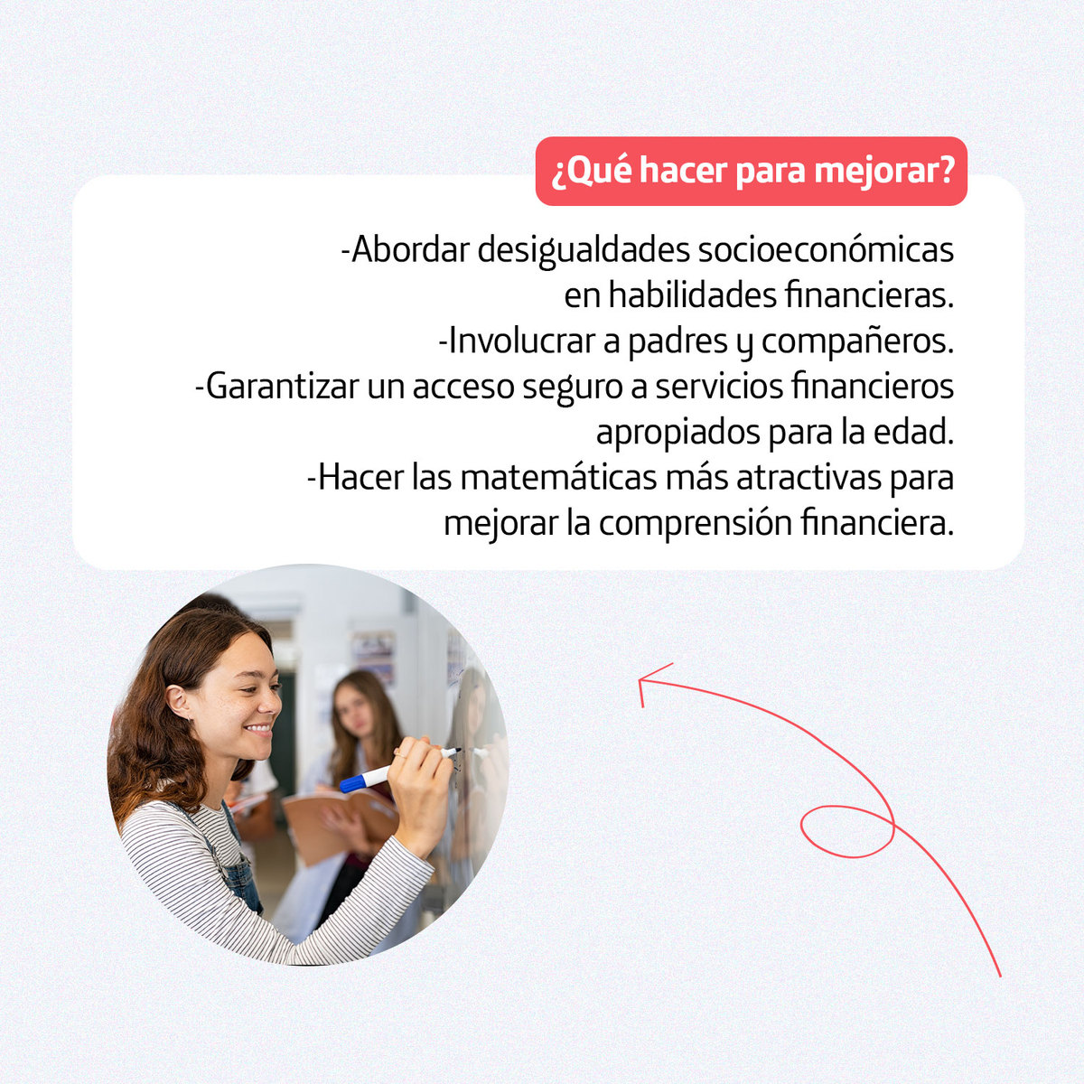 😎 ¿Cómo se preparan los #jóvenes para el futuro financiero? 

📊 La #educaciónfinanciera es una habilidad vital. 

🔎En el reciente informe de #PISA, se revela que los estudiantes de 15 años en #Perú aún enfrentan grandes desafíos en este campo.

educared.fundaciontelefonica.com.pe/desafios/la-ed…