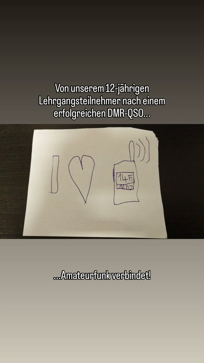 DARC_i14's tweet photo. Eine handgeschriebene QSL-Karte #hamradio #Amateurfunk https://t.co/H8RWZwoARE
