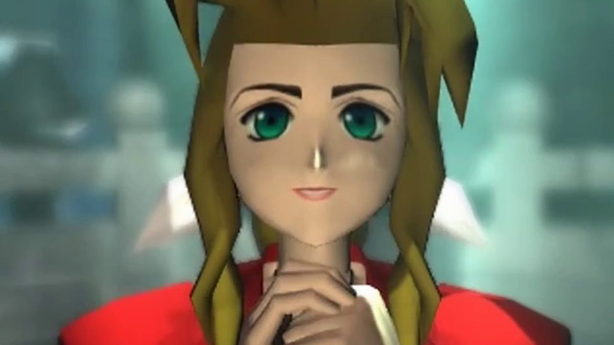 IGN's tweet image. Final Fantasy 7 speedrunners have just figured out how to save Aerith... and save two hours. bit.ly/3Uq4n9M