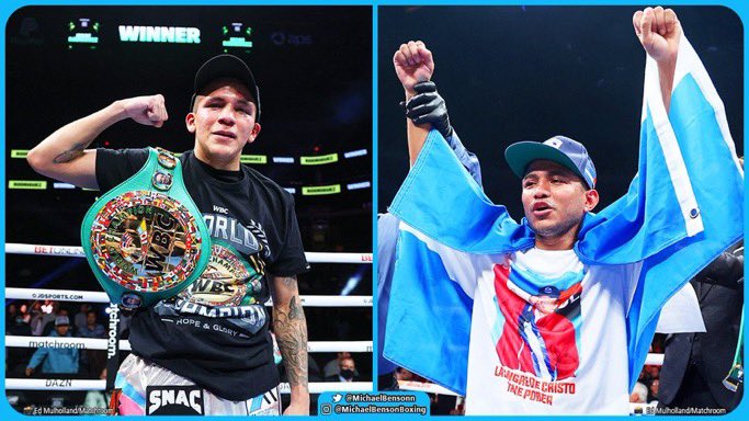 🥊‼️POTENTIAL RUMORED Feb 22nd Saudi Card 👀
Anthony Joshua vs Daniel Dubois 2
Shakur Stevenson vs William Zepeda 
Jaron Ennis vs Vergil Ortiz
Bam Rodriguez vs Chocolatito 
Janibek vs Hamza Sheeraz