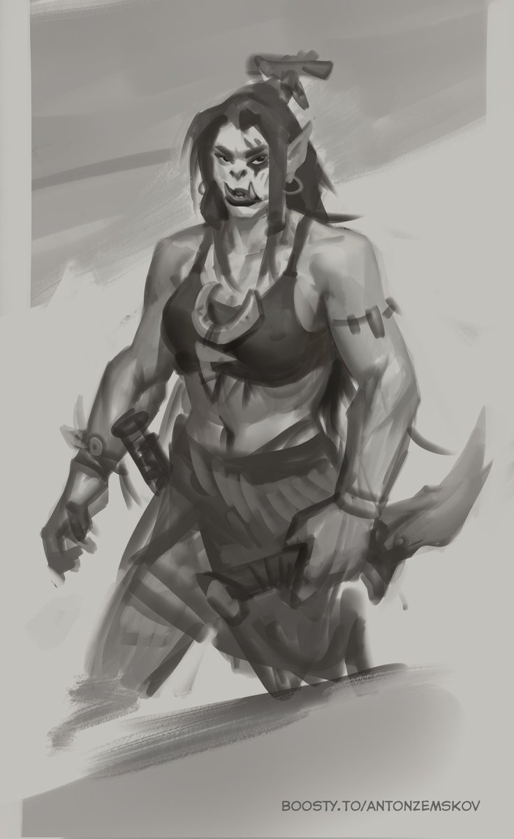 Orctober Orcgirl
#orcs #orctober #Orctober2024 #orcgirl #warcraft