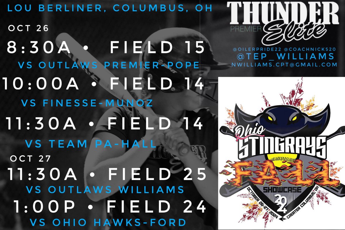 Maddi Kelley (@maddi4010) on Twitter photo Excited for this weekend, and SUPER excited to see all the amazing competition. Safe travels to all! <a href="/TEP_Williams/">Thunder Elite Premier 18U-Williams</a> <a href="/OilerPride22/">Jeff Steiner</a> <a href="/avrey_steiner/">Avrey Steiner</a> <a href="/addyjarvis/">Addy Jarvis</a> <a href="/CoachPena_BSU/">Helen Peña</a> <a href="/bbeall0628/">Brittany Scott Beall</a> <a href="/BradleySoftball/">Bradley Softball</a> <a href="/SaraPelegreen/">Sara Pelegreen</a> <a href="/UNCWsoftball/">UNCW Softball</a> Excited for this weekend, and SUPER excited to see all the amazing competition. Safe travels to all! <a href="/TEP_Williams/">Thunder Elite Premier 18U-Williams</a> <a href="/OilerPride22/">Jeff Steiner</a> <a href="/avrey_steiner/">Avrey Steiner</a> <a href="/addyjarvis/">Addy Jarvis</a> <a href="/CoachPena_BSU/">Helen Peña</a> <a href="/bbeall0628/">Brittany Scott Beall</a> <a href="/BradleySoftball/">Bradley Softball</a> <a href="/SaraPelegreen/">Sara Pelegreen</a> <a href="/UNCWsoftball/">UNCW Softball</a>