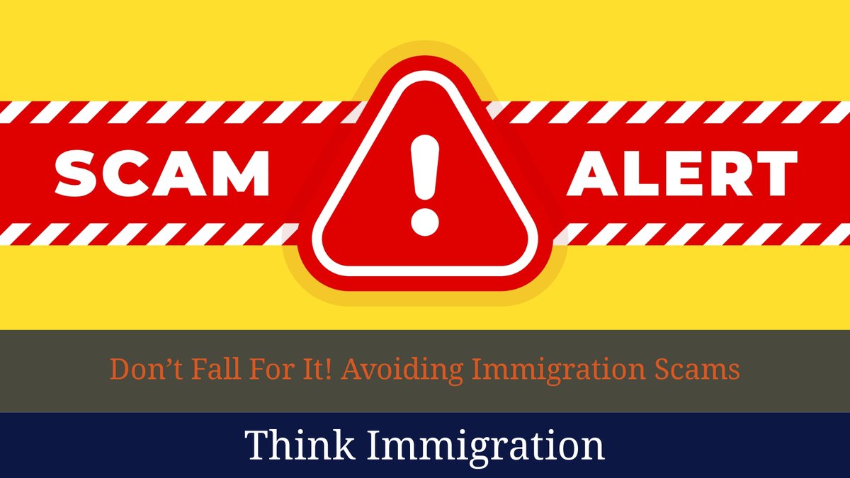 AILANational's tweet image. AILA is often contacted by people wondering if they are being targeted by an immigration scam. READ this new #ThinkImmigration post to learn how to avoid #immigration scams: bit.ly/3YcdfRm