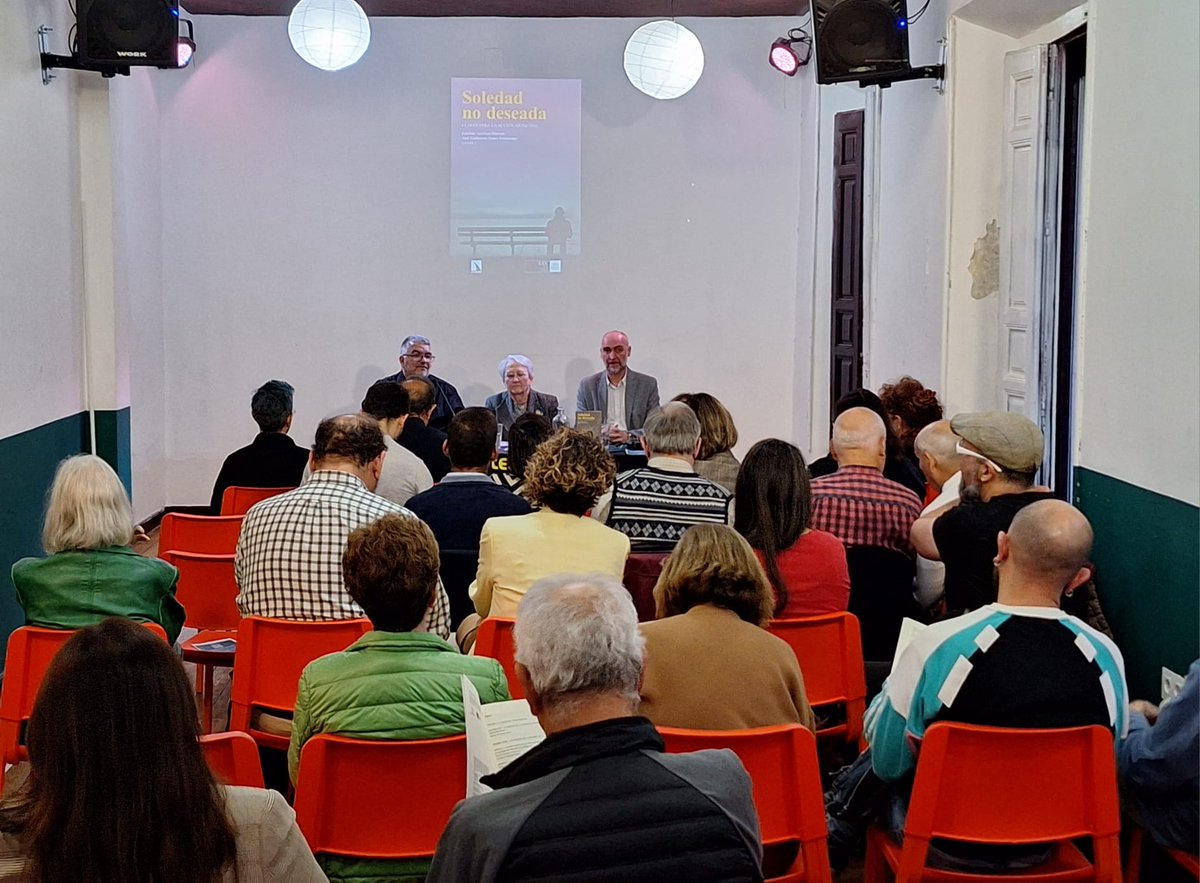 Libros Catarata (@cataratalibros) on Twitter photo Ahora, en <a href="/traficantes2010/">Traficantes de Sueños</a>, se está presentando 'Soledad no deseada', con Matilde Fernández, Guillermo Fouce <a href="/Gfouce/">Guillermo Fouce</a> y Esteban Sánchez Moreno <a href="/EstsanchezUCM/">Esteban Sánchez Moreno</a>. Ahora, en <a href="/traficantes2010/">Traficantes de Sueños</a>, se está presentando 'Soledad no deseada', con Matilde Fernández, Guillermo Fouce <a href="/Gfouce/">Guillermo Fouce</a> y Esteban Sánchez Moreno <a href="/EstsanchezUCM/">Esteban Sánchez Moreno</a>.