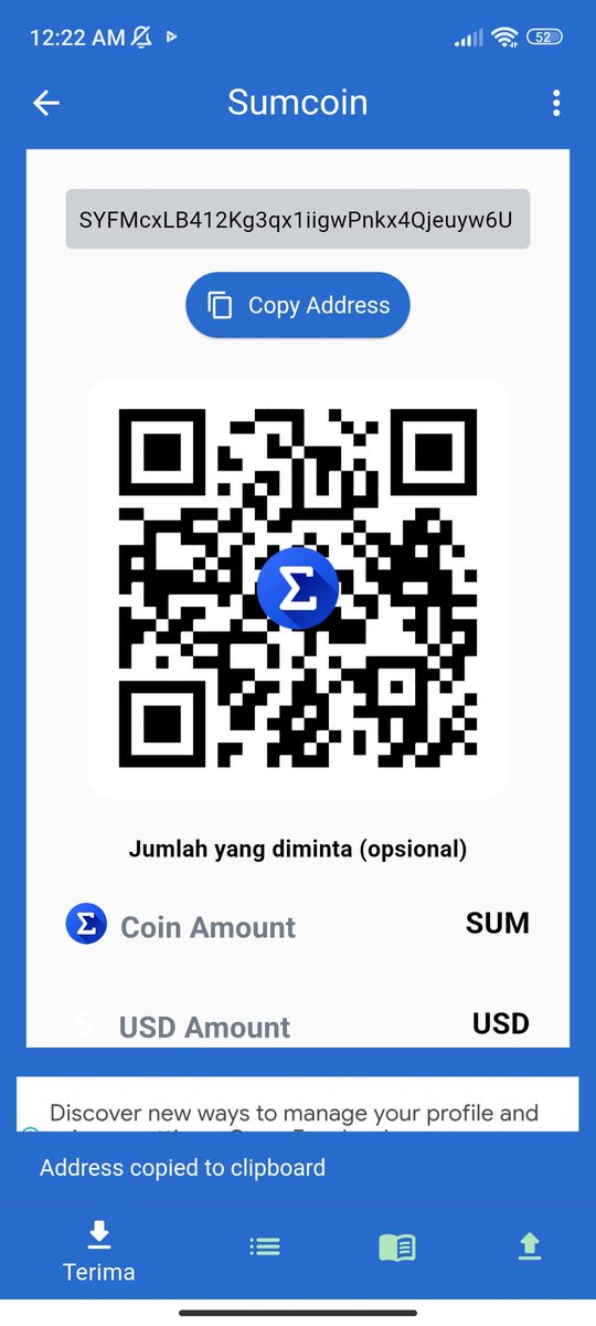 AirdropPollice's tweet photo. @SumcoinWallet SYFMcxLB412Kg3qx1iigwPnkx4Qjeuyw6U https://t.co/kFtBGHQH2s