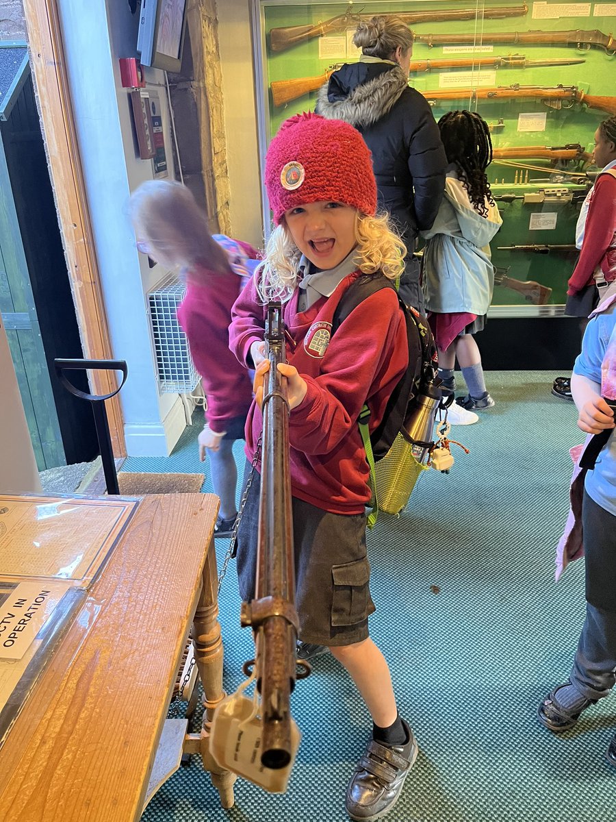 MrsHarrisHCIW's tweet photo. We had a fantastic afternoon visiting  The Castle and Regimental Museum in Monmouth! @HenllysCIW https://t.co/ORmj0yRkcQ
