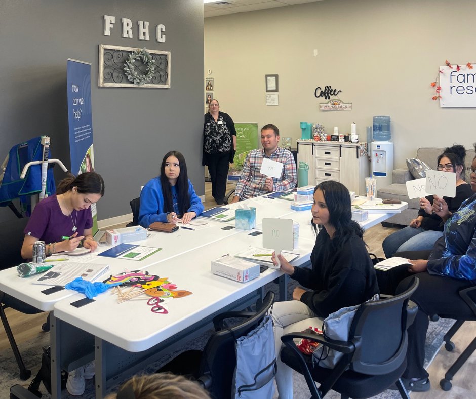 FRHomecare's tweet image. Congrats to our Walla Walla team on another successful caregiver orientation! 🎉 

Huge thanks to Lead Caregiver Selina for leading the way and setting a great example. Welcome to our newest caregivers! 💙 

#TeamFRHC #CaregiverStrong