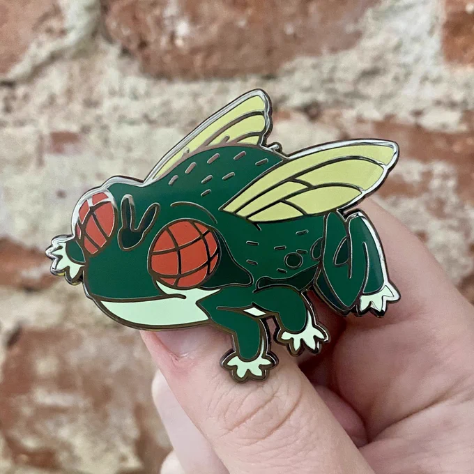 A few enamel pins available in my shop! 