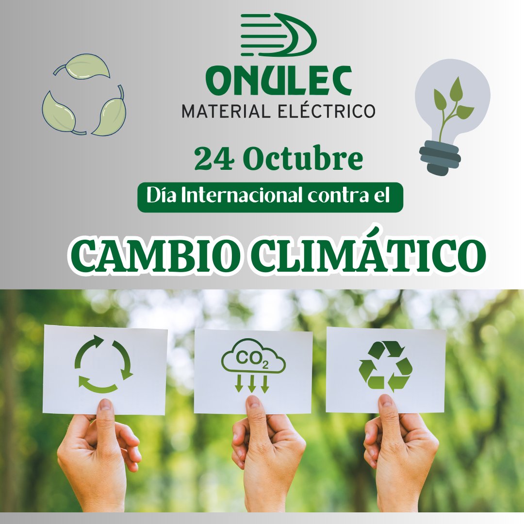 ONULEC's tweet photo. 🌎⚡ Día del Cambio Climático ⚡

En  𝗢𝗻𝘂𝗹𝗲𝗰, creemos que la tecnología y la sostenibilidad deben ir de la mano. Hoy más que nunca, es fundamental apostar por soluciones energéticas eficientes que ayuden a reducir el impacto ambiental 🌿

#DíaDelCambioClimático https://t.co/i1ekQSL6ZD