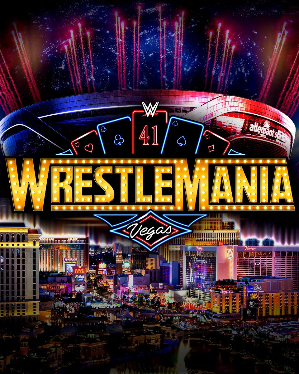 レッスルマニア #WrestleMania 41 観戦チケット🎟️先行販売スタート