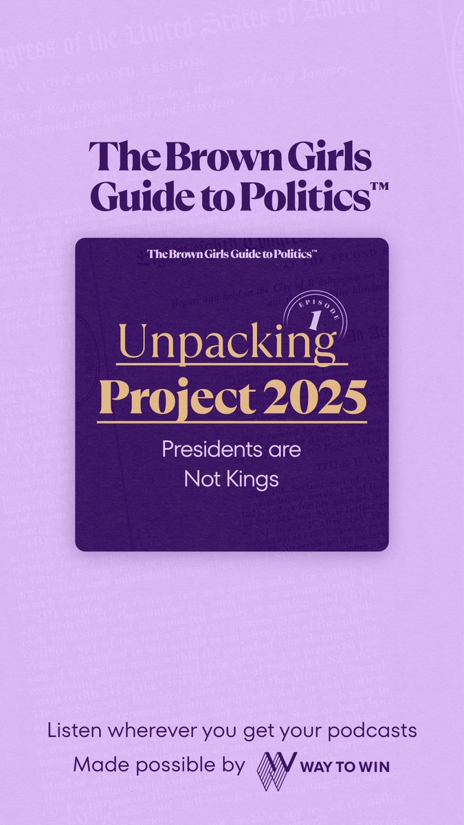 The Brown Girls Guide to Politics™ tweet media