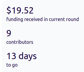 orbit_db's tweet image. Thank you to all who have contributed so far to OrbitDB in the @gitcoin GG22 OSS - Web3 Infrastructure Quadratic Funding Round 🚀

Amazing effort on the tally, keep it coming👌

#OrbitDB #Funding #p2p #Database #Gitcoin