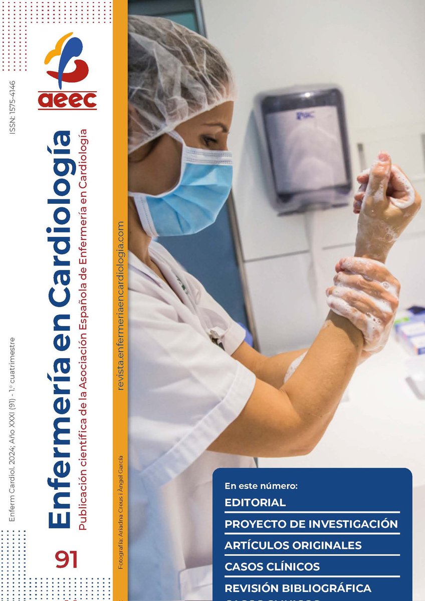 📢 ¡<a href="/AEEC_enfcardio/">Asociacion Española de Enfermeria en Cardiologia</a> ya tiene disponible un nuevo número de su revista! 📖 🩺💙 Sumérgete en los últimos avances y estudios en enfermería en cardiología. 
Accede y/o descarga los artículos aquí: revista.enfermeriaencardiologia.com/index.php/aeec…

#cardiología #Investigación #AEEC #enfermería
