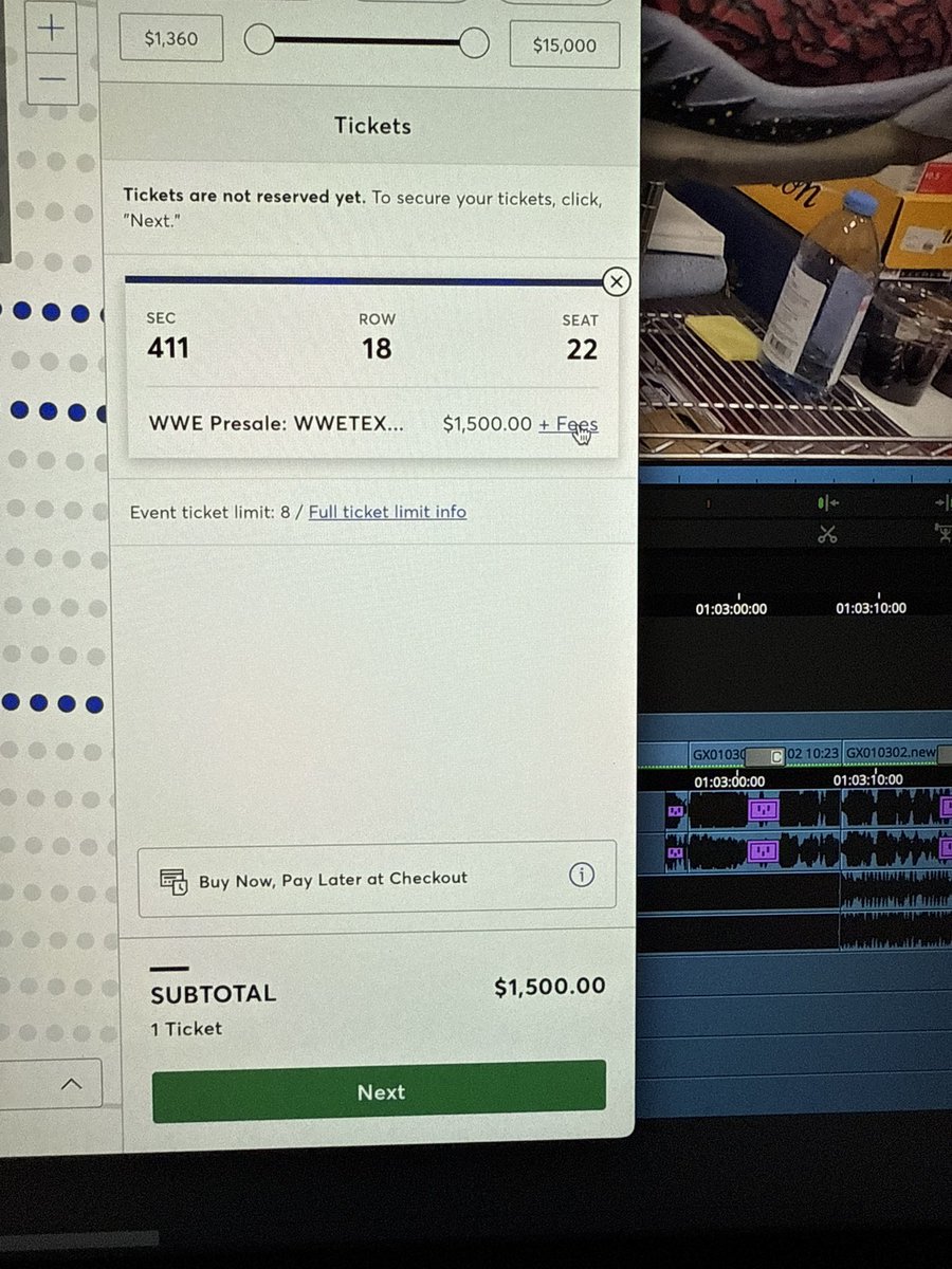 MexFound's tweet photo. Dear @WWE this is not it. Cmon get serious with your ticket prices.  @Ticketmaster @ArashMarkazi https://t.co/9U1YpUze3e