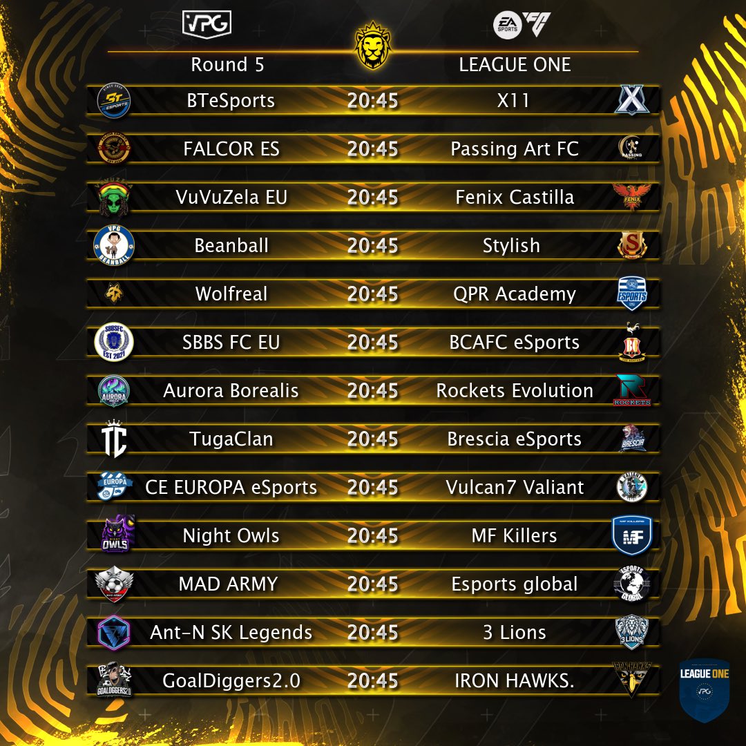 Aaronafc1234's tweet photo. And we are back for another night in @OfficialVPG ⚽️ 

Going live on @Twitch from 8pm for 3 league games 📺

Teamsheet. stream link and fixtures below 👇 

@VPGUK 

https://t.co/ck3oKKwlX6 

#esportsglobal #esggaming #esg #vpg #esports #eafc25 #proclubs https://t.co/m6UlO9qZxK