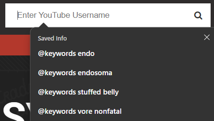 My Furaffinity search tags get saved in my browser's memory and sometimes get suggested on any site which asks me to fill in a name.

Just imagine THAT appearing when friends are watching your screen in real life or on Discord... Very uncomfortable situation.