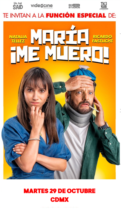 ElTalSaid's tweet photo. Gracias a @Videocine tenemos PASES DOBLES para la premiere y alfombra roja de #MaríaMeMuero. 🤒🍿

Deja tu ❤️ y RT para liberar la dinámica, no olvides activar notificaciones para no perderte ninguna noticia. https://t.co/5sne3kMhuS