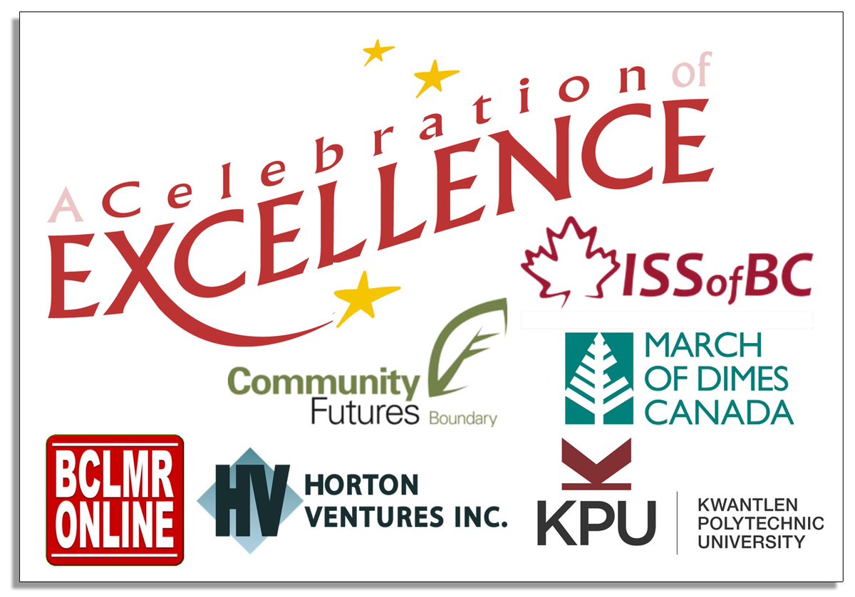 BCLMR's tweet photo. Welcome to our second day of cheering for B.C. Labour Market Online members. Today we are 'Celebrating Excellence' by featuring: Horton Ventures Inc., @CF_Boundary, @issbc, @marchofdimescda and @KPUcdc. https://t.co/Xmm58TMyXv

Learn more: https://t.co/vS0yjscz3q https://t.co/xUsldH10xc