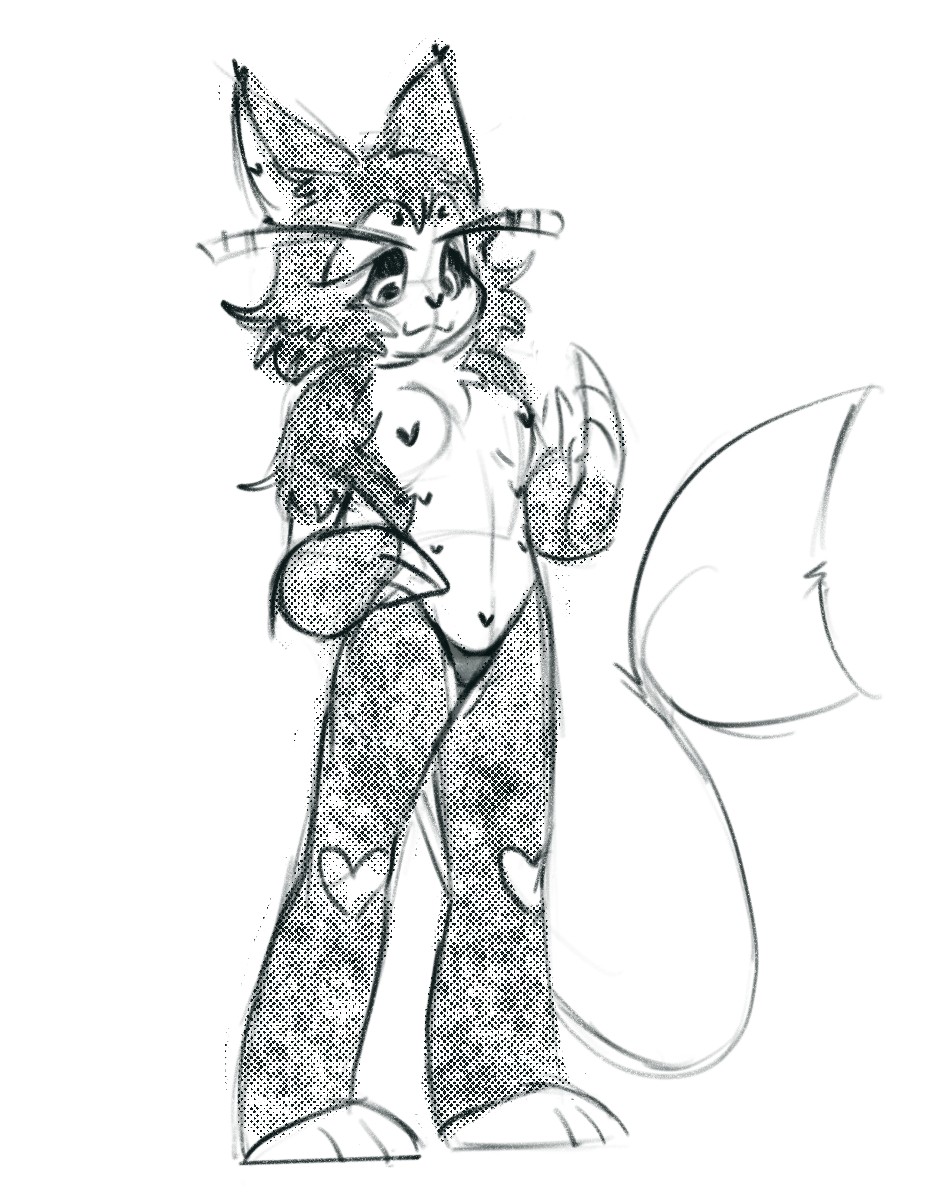 Genderbent Husk (I forgot his heart buttons)
But I remembered to cut off his wings