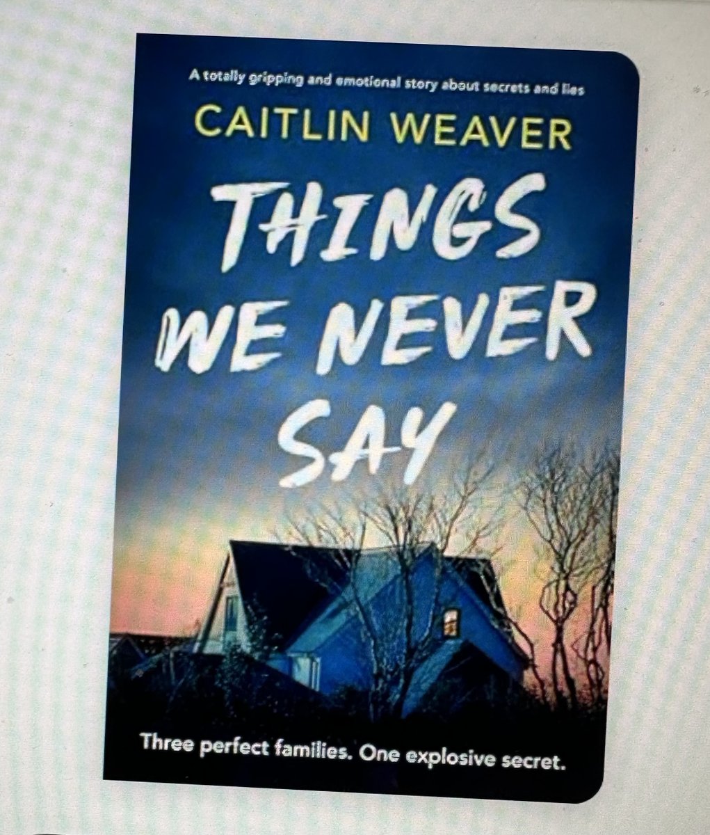 LindyLouMac's tweet photo. Powerful novel of domestic suspense.https://t.co/dzM5vJdOed
#BookTwitter #books #bookreviews #bookblogger #bookstagram #NetGalley #StormPublishing #ThingsWeNeverSay @caitlinrweaver @NetGalley @StormPublishers https://t.co/uUz8xNbXX1