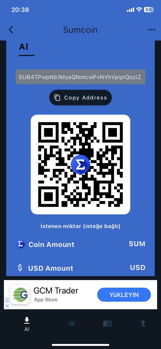 AirdropRadarTR's tweet photo. @SumcoinWallet SUB4TPwpNb1MyaQNmcwPvNVhVpipiQoziZ https://t.co/nlEmaJpEJ1