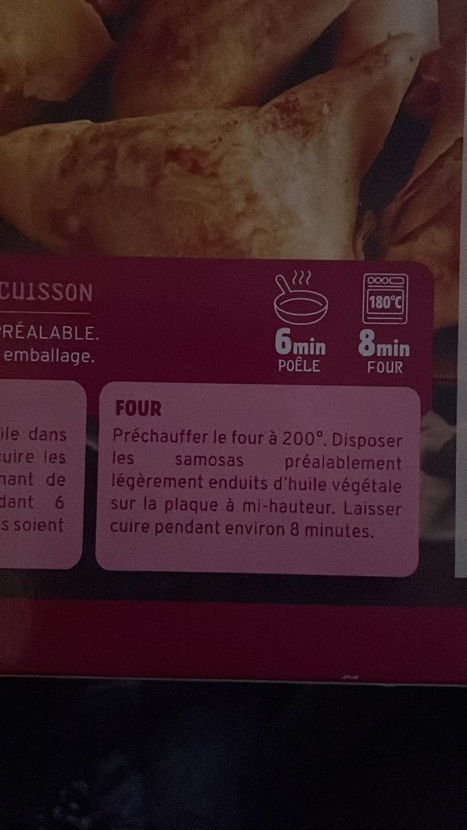LeTiDav's tweet photo. @CarrefourFrance je fais quoi avec vos produits? Je chauffe à 180c ou à 200c ??? https://t.co/cumMksbDbU