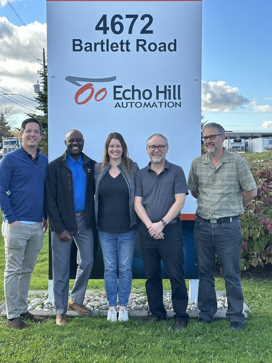 RichardMadume's tweet photo. Around here, supporting local businesses is our mission. Echo Hill Automotive in Beamsville specializes in machine production for centerless grinding. Congrats on 30 years in business Harry &amp; Daniel! #meridianbuildsbusiness #meridianblitzday https://t.co/n2naf1WHiI