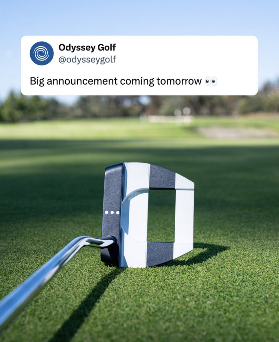 Odyssey Golf tweet media