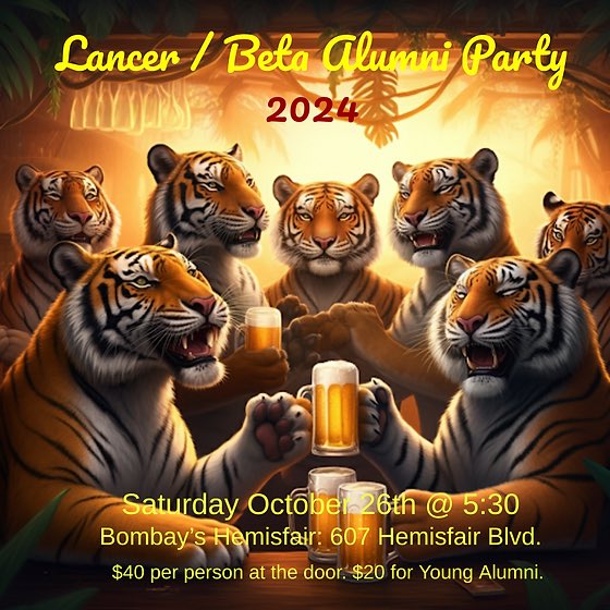 B/L Alumni Foundation (@thelanceralumni) on Twitter photo Alumni Party is just two days away! Can’t wait to see everyone on Saturday at the new <a href="/sa_bombay/">Bombay Bicycle Club</a> Hemisfair Alumni Party is just two days away! Can’t wait to see everyone on Saturday at the new <a href="/sa_bombay/">Bombay Bicycle Club</a> Hemisfair