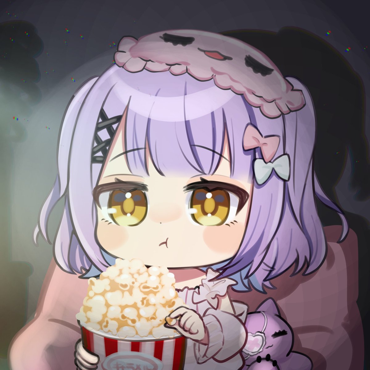 miyaaaaaQ_Q's tweet photo. #るなぱれっと 夜更かしみゃ🍿🎬📽 https://t.co/5kasGnb99k