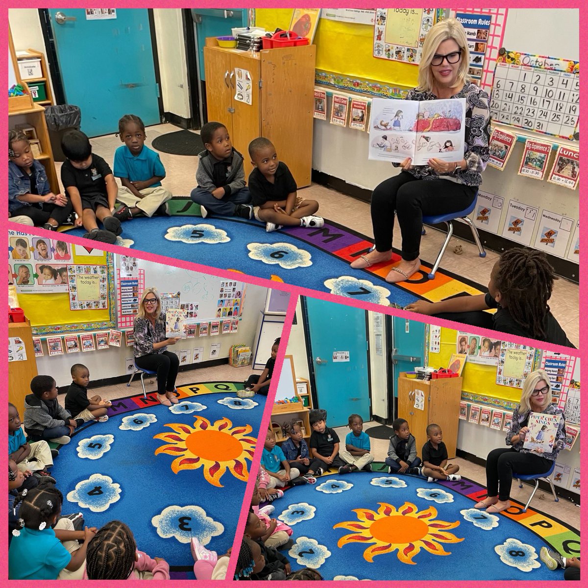 NBEBears's tweet photo. Principal and Pre-K students participate in Jumpstart Read for the Record.
Piper Chen Sings!!!
Early literacy begins at Natural Bridge Elementary. 
@miamischools
@mdcps_thegreatnorth
@mdcpsearlychildhood
@FLEarlyLearning
#MiamiReads
#YourBestChoiceMDCPS
#ARatedSchool https://t.co/ZnaDTw04tj