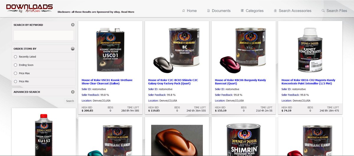 ArteKaos's tweet image. Didi you know?
You can #search the best #Airbrush #Accessories, #Colors and Supply on #Artekaos!

downloads.artekaos.com/search-deals