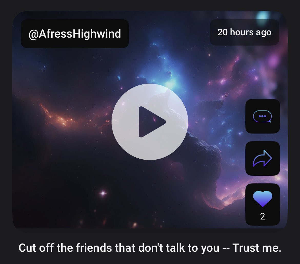 💨 NEW AUDIO DROP from <a href="/AfressHighwind/">Afress Highwind 🎐 | Wind Deity Vtuber</a> 💨

Our Wind Deity by day, streamer by night, just dropped some real talk—when it’s time to cut off friends who go ghost 👀 If they’re not vibing with your journey, maybe it’s time to let them go. ✂️

🎧 Tap in on Oshi to hear the story: